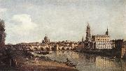 View of Dresden from the Right Bank of the Elbe with the Augustus Bridge